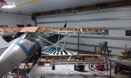 Top Ailerons Installed